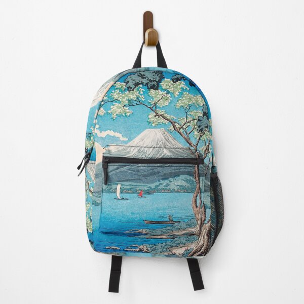 Item preview, Japanese Woodbock Art Mount Fuji from Lake Yamanaka by Hiroaki Takahashi (1871–1945) designed and sold by Designedbysm.