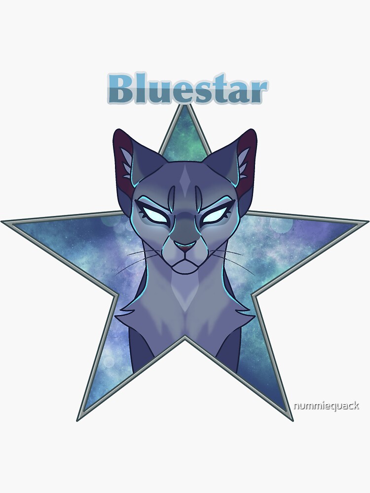 Cute Warrior Cats Sticker Set Bluestar Fireheart 