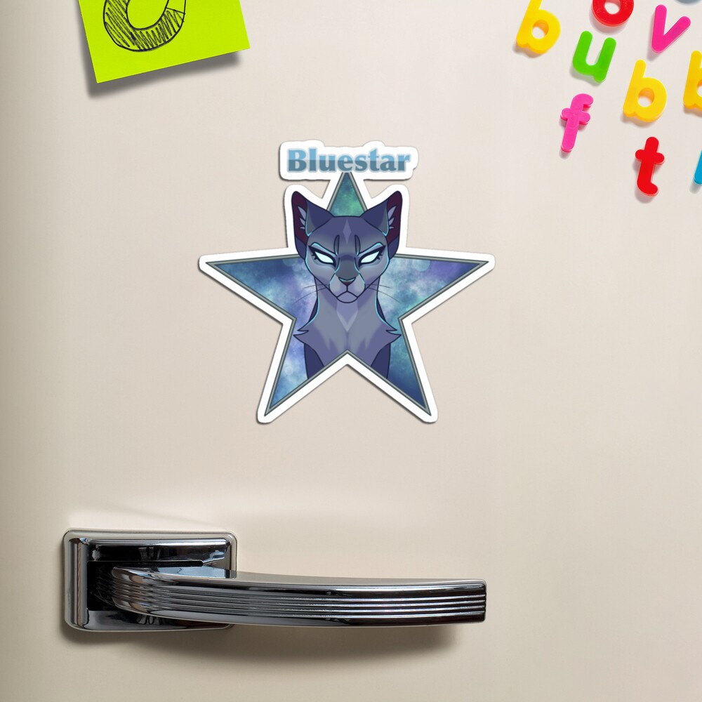 Bluestar - A Noble Leader Sticker for Sale by sodapoptops