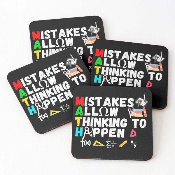 Item preview, mistakes allow thinking to happen designed and sold by ronaldsonou.