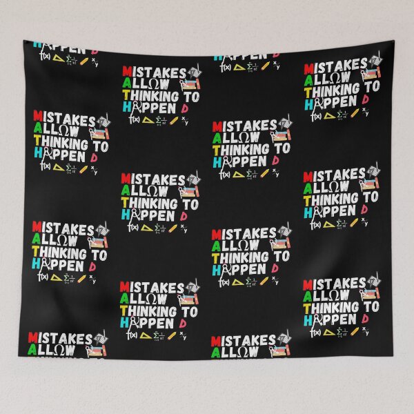 Item preview, mistakes allow thinking to happen designed and sold by ronaldsonou.