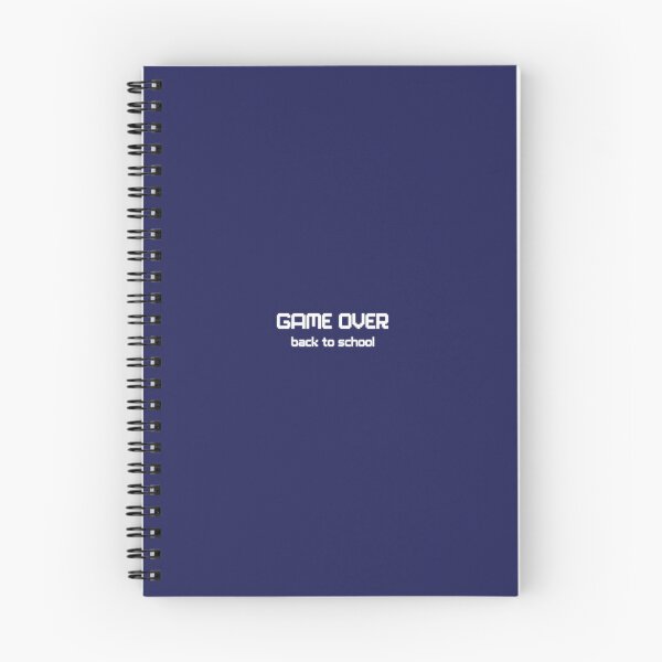 Item preview, Game Over Back to School designed and sold by dibeja.