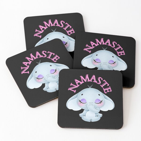 Item preview, Namaste Elephant designed and sold by ArtistKatieJ.