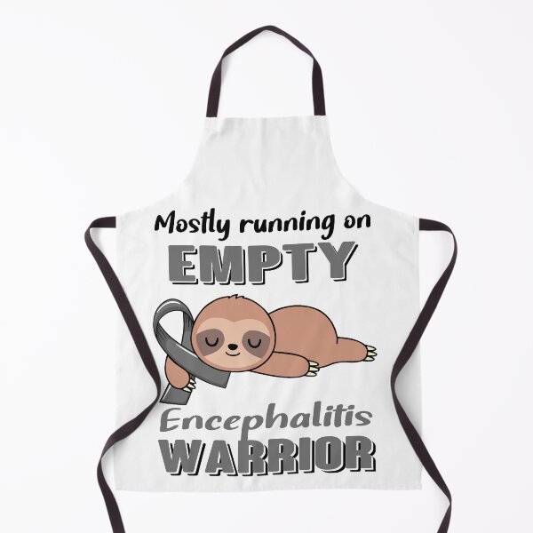 Item preview, Mostly Running On Empty Encephalitis Warrior designed and sold by Brad-FI.