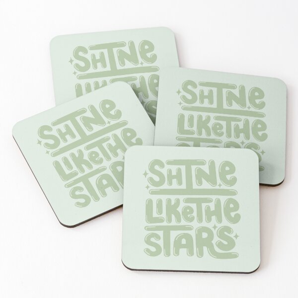 Item preview, Shine Like the Stars Green designed and sold by PepAndGrace.