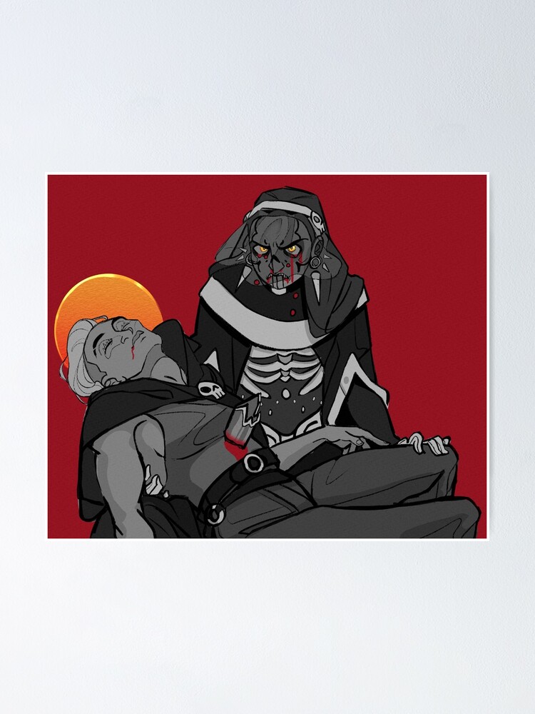 "La Pieta Gideon and Harrowhark Locked Tomb" Poster for Sale by
