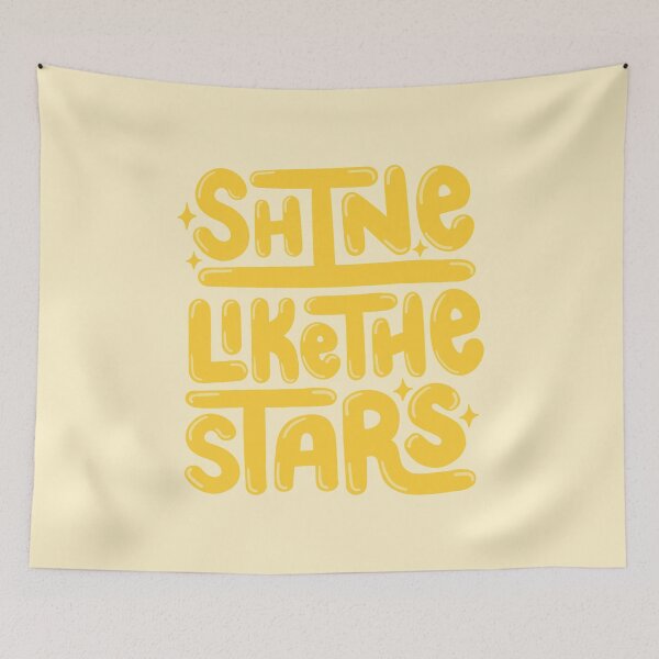 Item preview, Shine Like the Stars Yellow designed and sold by PepAndGrace.