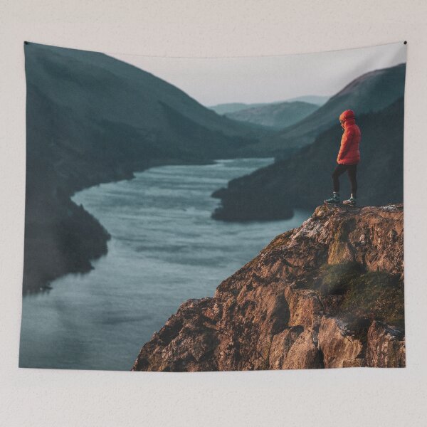 Item preview, shot of Raven Crag and Thirlmere reservoir at the Lake District in England designed and sold by sirineab.