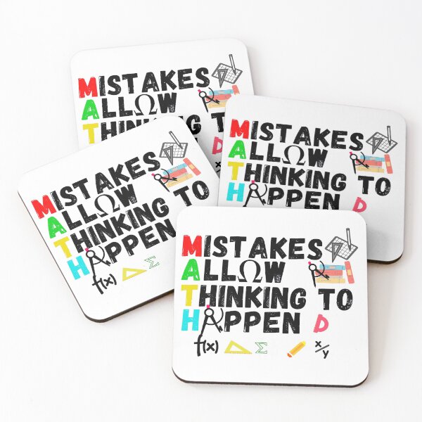 Item preview, mistakes allow thinking to happen designed and sold by ronaldsonou.