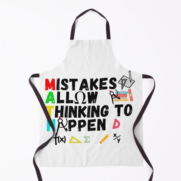 Item preview, mistakes allow thinking to happen designed and sold by ronaldsonou.