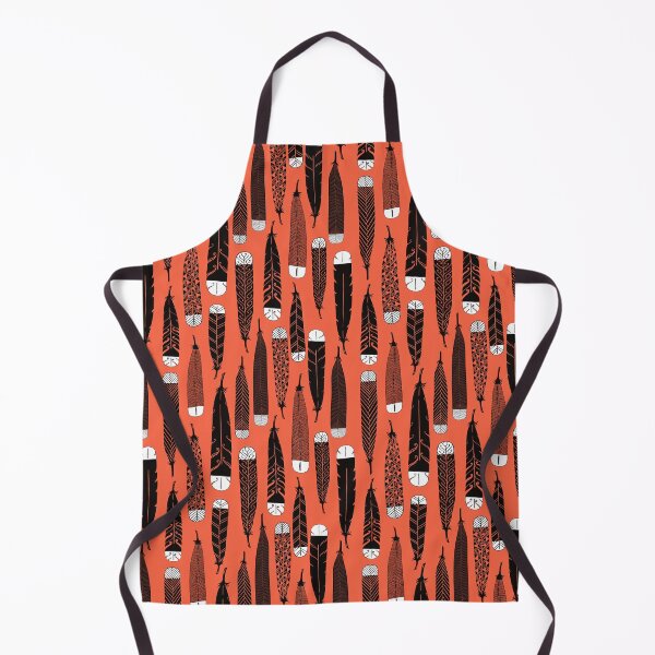 Item preview, Huia feathers (orange) designed and sold by Raewyn Tauira Paterson.