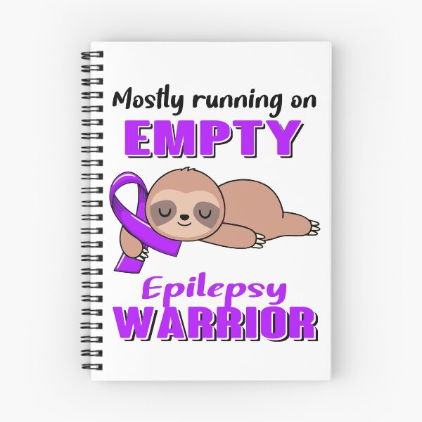 Item preview, Mostly Running On Empty Epilepsy Warrior designed and sold by Brad-FI.