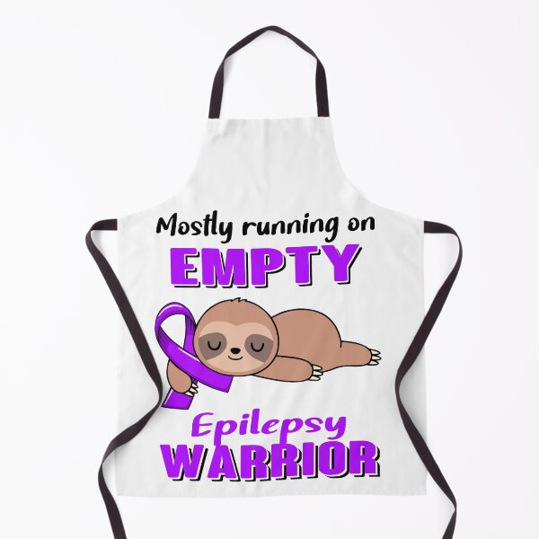 Item preview, Mostly Running On Empty Epilepsy Warrior designed and sold by Brad-FI.