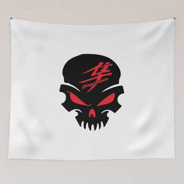 Item preview, HAYABUSA MOTORCYCLE BLACK SKULL designed and sold by Hayorik.