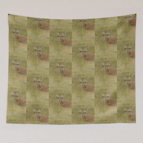 Item preview, red deer stag designed and sold by ETstickerz.