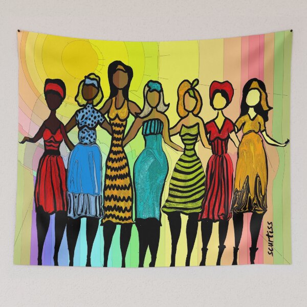 Item preview, Sisters in Diversity designed and sold by Sarah Curtiss.