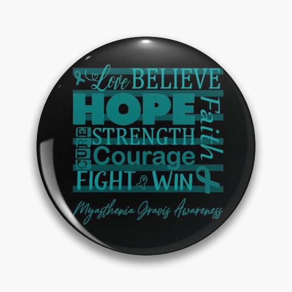 Item preview, Love Believe Hope Myasthenia Gravis Awareness designed and sold by largellie.