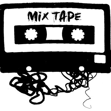 Old School Cassette Tape - Graphic Design