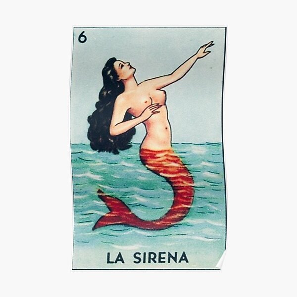 la sirena Poster