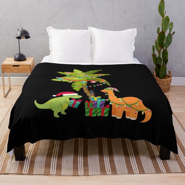 Item preview, Christmas Dinosaurs Palm Tree designed and sold by franktact.
