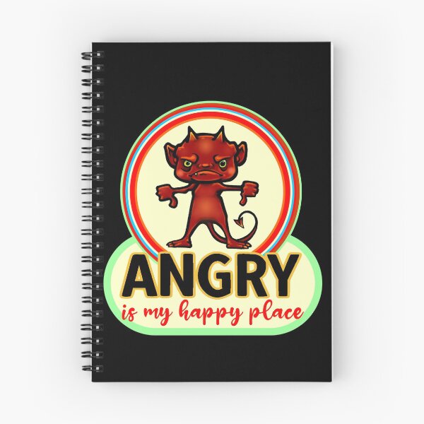 Item preview, ANGRY is my Happy Place designed and sold by sandpiperstudio.