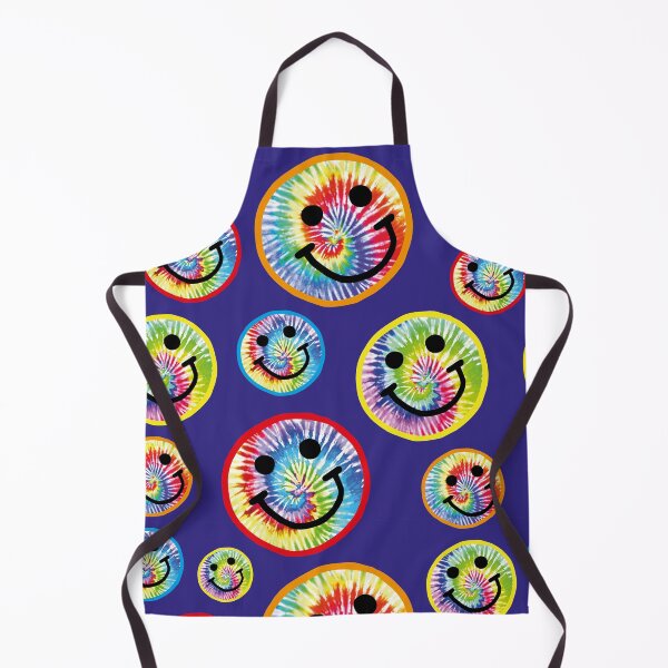 Item preview, Multicolor Tie Dye Smiley Face designed and sold by seesaw-clothing.