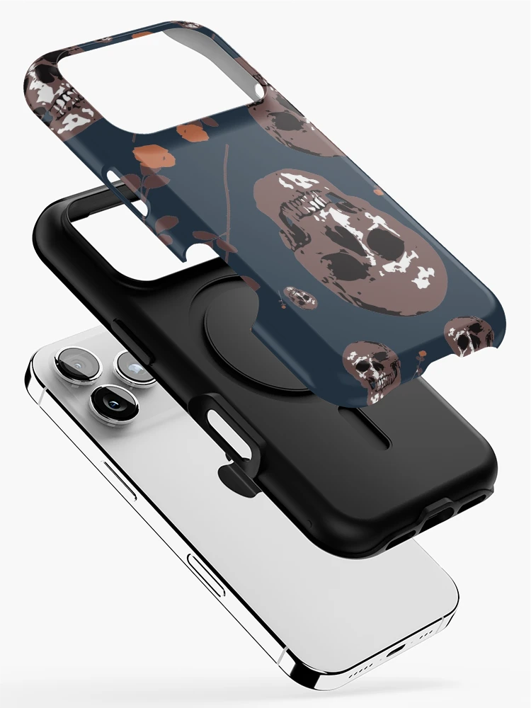 Thumbnail 2 of 4, iPhone Case, Skulls and Roses designed and sold by RojasDesign.