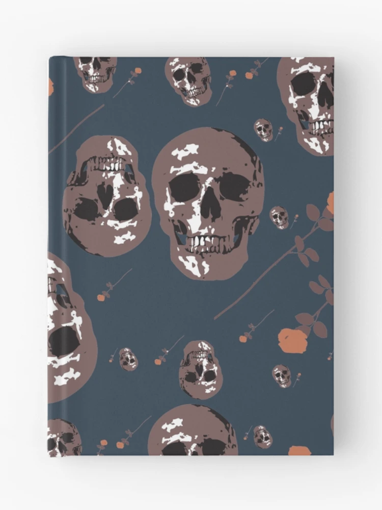 Thumbnail 1 of 3, Journal, Skulls and Roses designed and sold by RojasDesign.