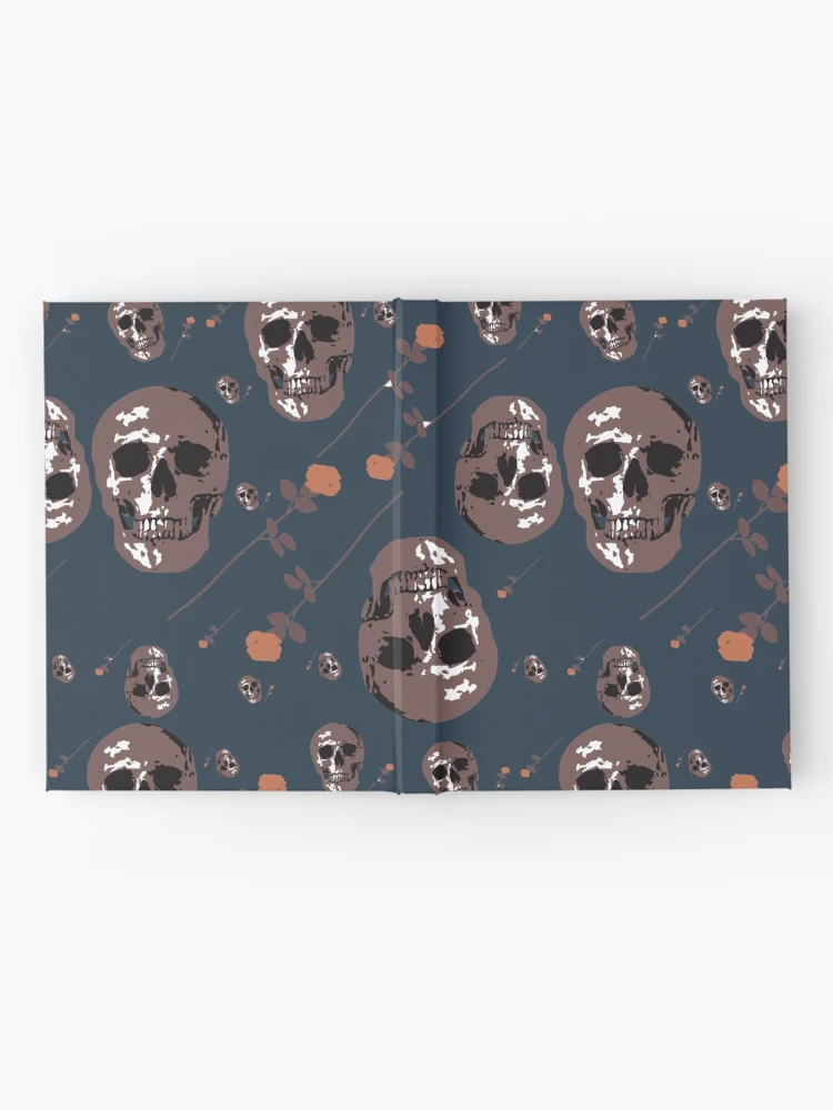 Thumbnail 2 of 3, Journal, Skulls and Roses designed and sold by RojasDesign.