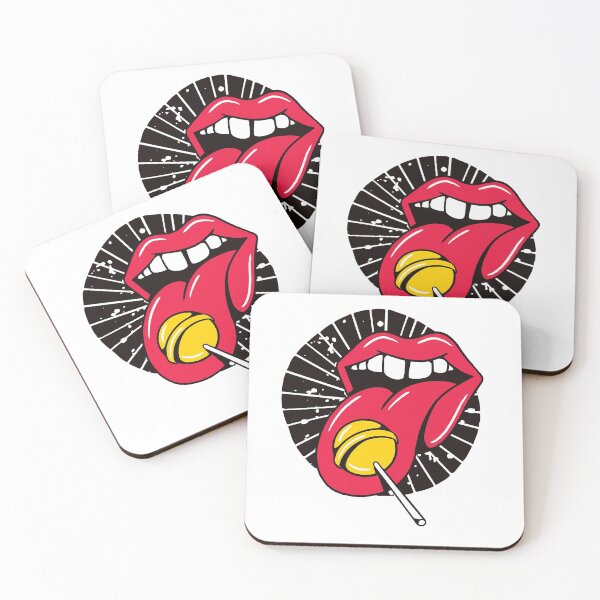 Item preview, Lollipop Lips Pop Art designed and sold by infleims.