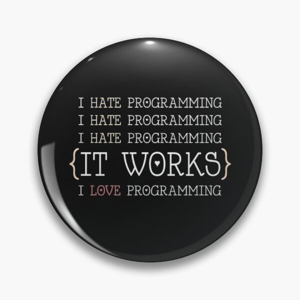 Item preview, I Hate Programming Coding Funny designed and sold by StarcyWol.