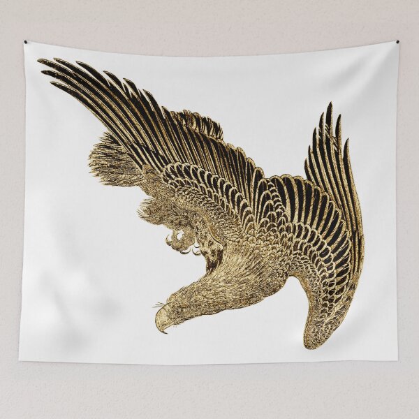 Item preview, Golden flying eagles designed and sold by EllohimBute.