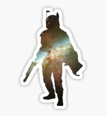 Boba Fett Galaxy Sticker