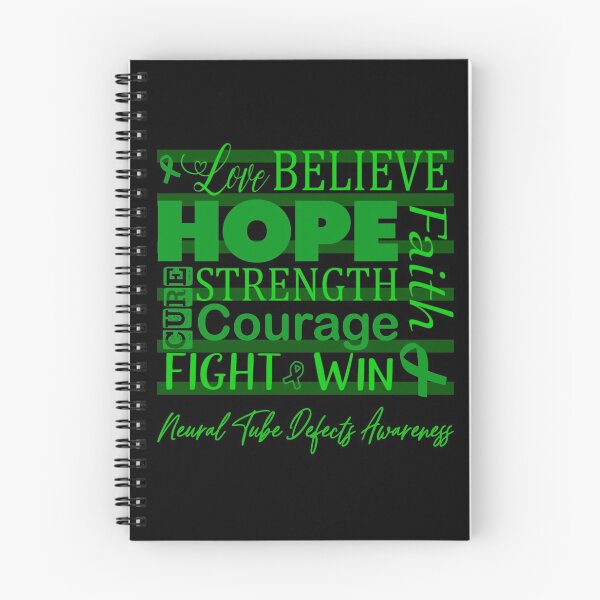 Item preview, Love Believe Hope Neural Tube Defects Awareness designed and sold by largellie.