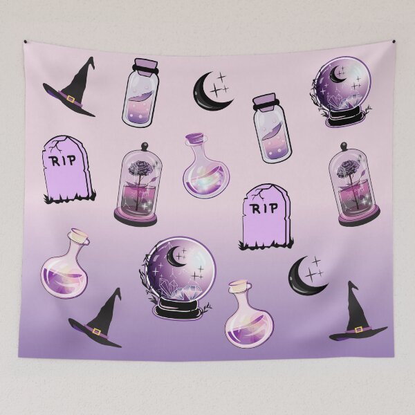 Item preview, Goth sticker pack l pink pastel aesthetic designed and sold by Bossin.
