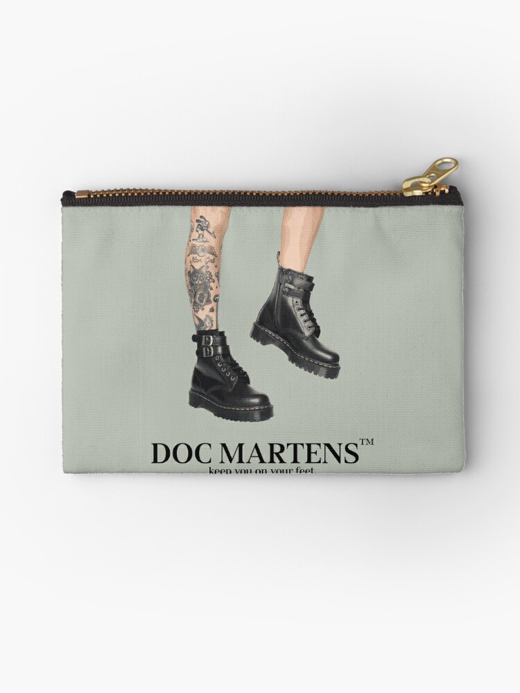 Dr Martens Zip Around Leather Wallet