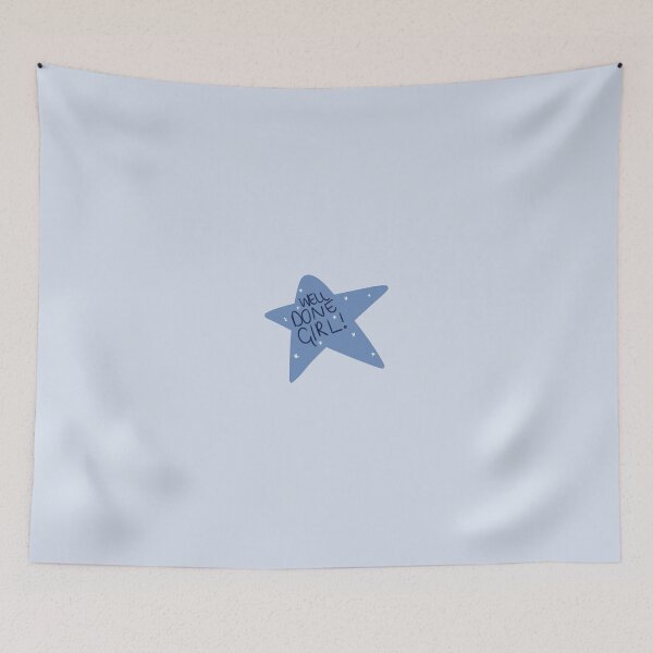 Item preview, Well Done Girl Star in Blue designed and sold by bethanderson.