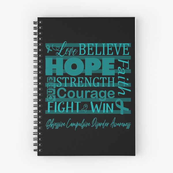 Item preview, Love Believe Hope Obsessive Compulsive Disorder Awareness designed and sold by largellie.