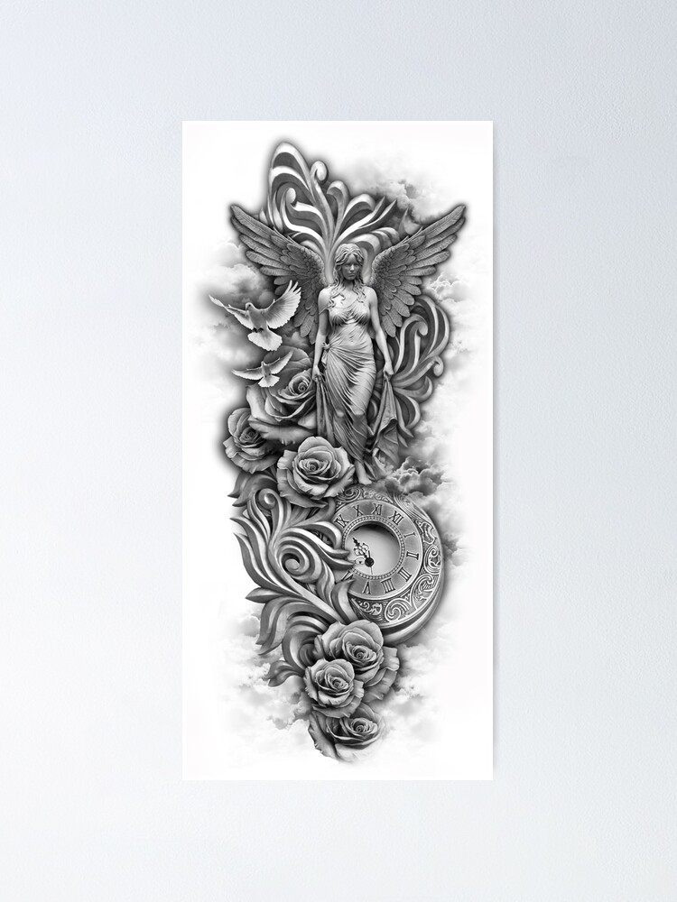 Norse Wolf Serpent Upper Arm Tattoo By Michael Custom Tattoo