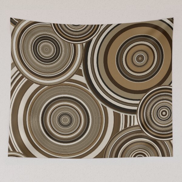 Item preview, Brown Spheres Abstract designed and sold by Sheila Wenzel Ganny.