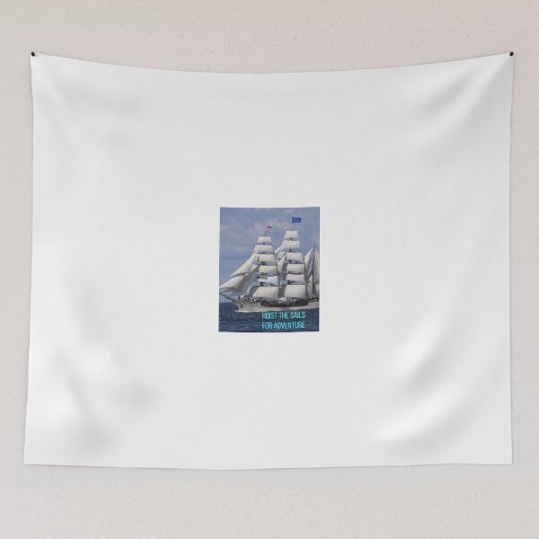 Item preview, hoist the sails for adventure designed and sold by pirikiti64-.