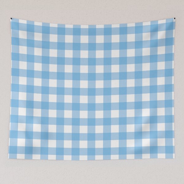 Item preview, Gingham Blue designed and sold by TWPCdesigns.