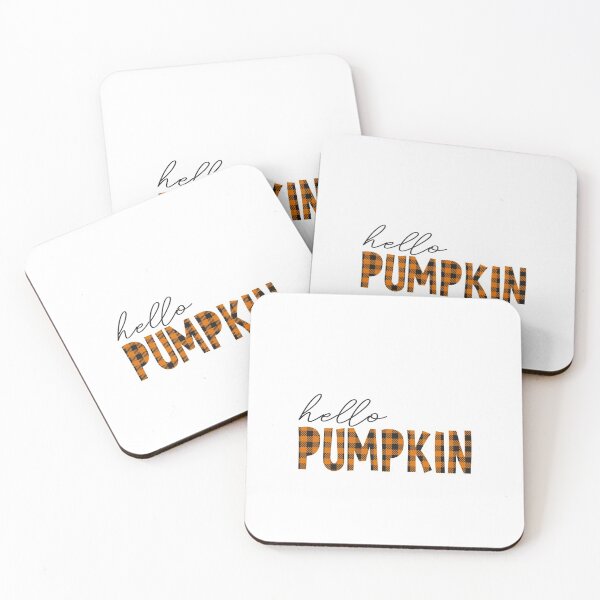 Item preview, Hello Pumpkin Womens Buffalo Plaid Pumpkin Fall Halloween Orange Pumpkin designed and sold by ZETTIF ⭐⭐⭐⭐⭐.