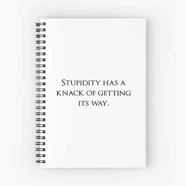 Item preview, Stupidity has a knack of getting its way. Quotes store designed and sold by QuotesStore-2.