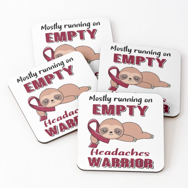 Item preview, Mostly Running On Empty Headaches Warrior designed and sold by Brad-FI.