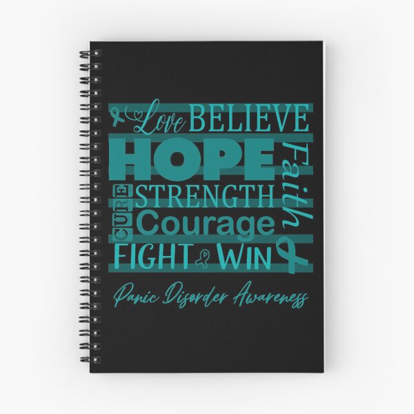 Item preview, Love Believe Hope Panic Disorder Awareness designed and sold by largellie.