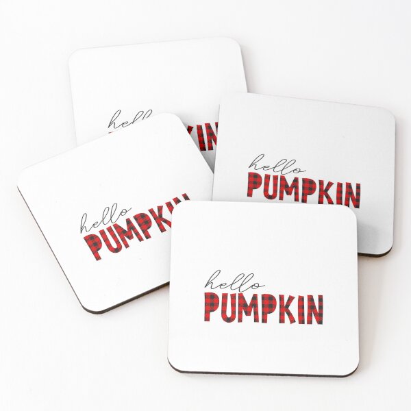 Item preview, Hello Pumpkin Womens Buffalo Plaid Pumpkin Fall Halloween Red Pumpkin designed and sold by ZETTIF ⭐⭐⭐⭐⭐.