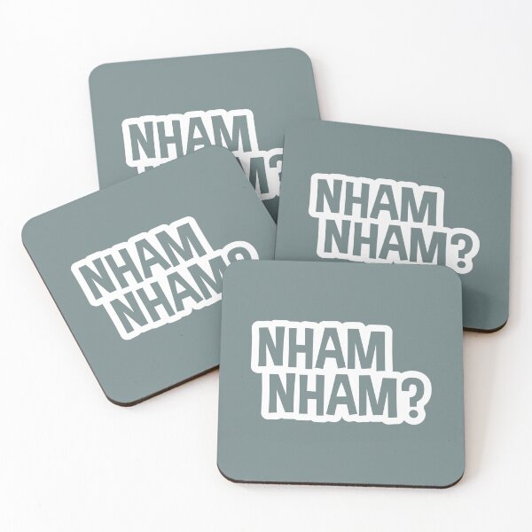 Item preview, Nham Nham? (Gray BG) designed and sold by FilipeFerreira.