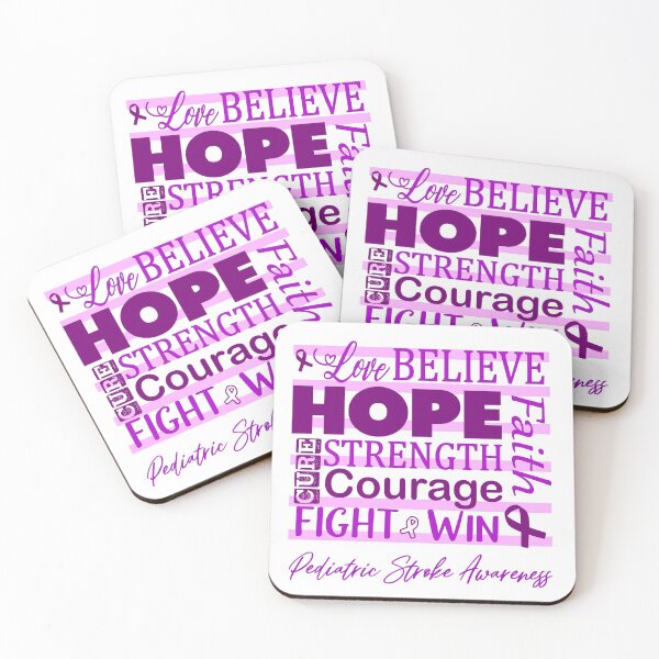 Item preview, Love Believe Hope Pediatric Stroke Awareness designed and sold by largellie.