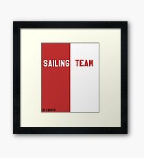 Lil Yachty Sailing Team Framed Print